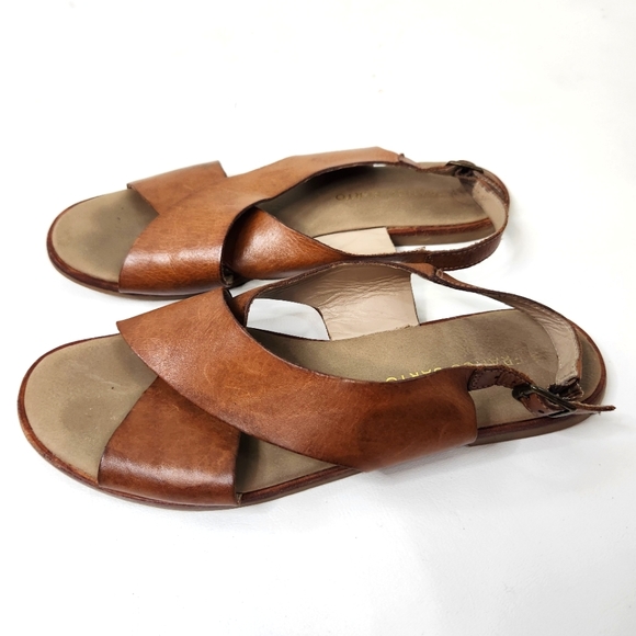 Franco Sarto Leather Sandals - Picture 2 of 5